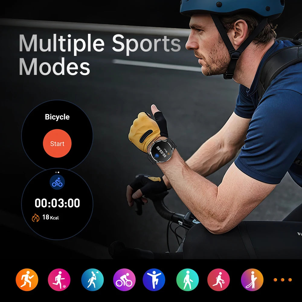 KUMI Watch X3 Pro Android 4G WiFi Smartwatch, 1.75" AMOLED, GPS, 200MP Camera, 32GB, Waterproof, Fitness Tracking Smart Watch