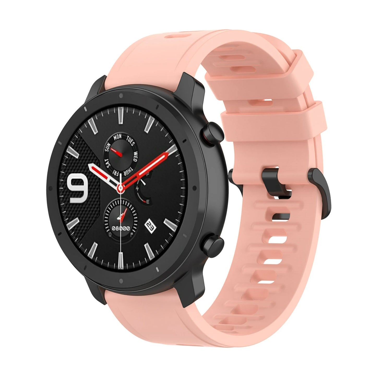 Silicone Strap for Amazfit GTR 47MM /2/2e/Stratos 3 GTR 4 3pro Bracelet Correa For Amazfit GTS 4 Mini/2 2E 3 Watchband