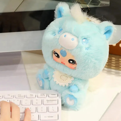 Cartoon Pony Vinyl Doll Plush ’Toy Backpack Pendant Plush Toy Children's Christmas Gift