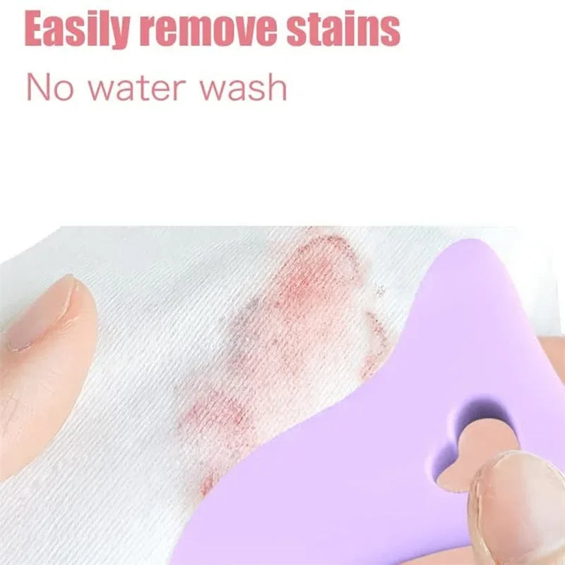 Multi-functional Eyeliner Stencil Wing Tips Silicone Eyeliner Aid Drawing Lipstick Wearing Aid Reusable Makeup Tools