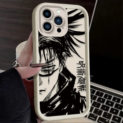 Anime Jujutsu Kaisen Phone Case for IPhone 17 Air 16 16E 15 14 13 12 11 Pro Max X XS X S Max XR SE 2020 SE4 7 8 Soft Back Cover