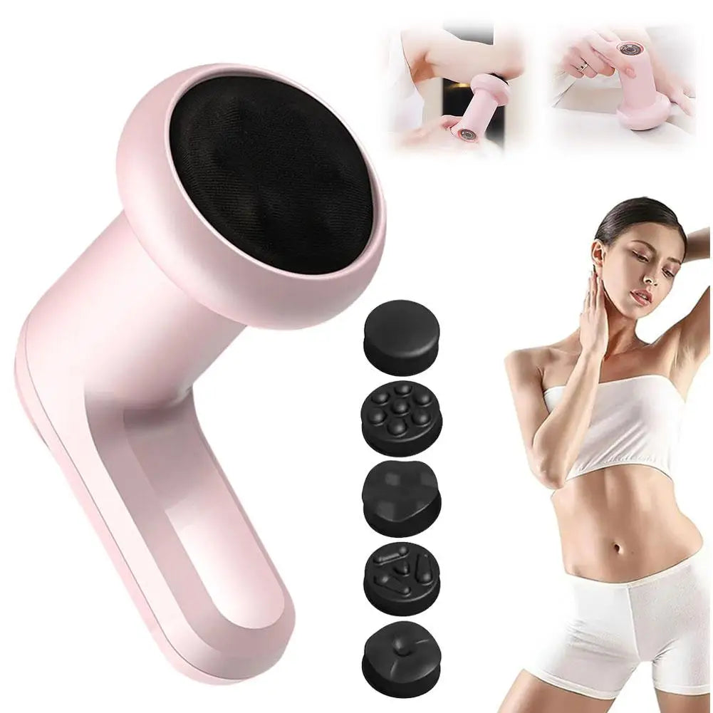 Massage Gun Slimming Fat Burning Mini Fascia Massager Tool Ladies' Beauty Fat Electric Body Machine Liposuction Pushing D3T5
