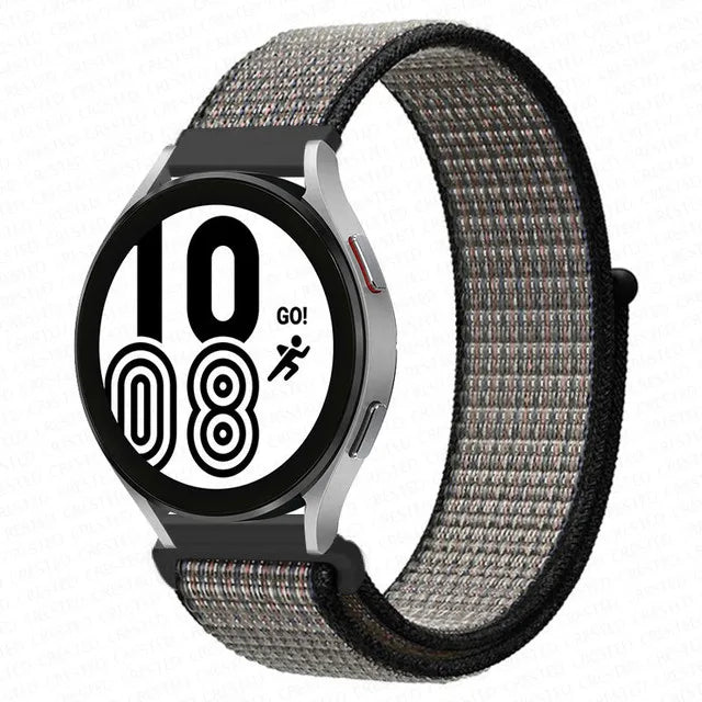 Nylon Loop Band For Samsung Galaxy Watch 6 4 7 classic/5 Pro/active 2/Gear S3 20mm/22mm Bracelet Huawei watch GT 2e 3 pro strap