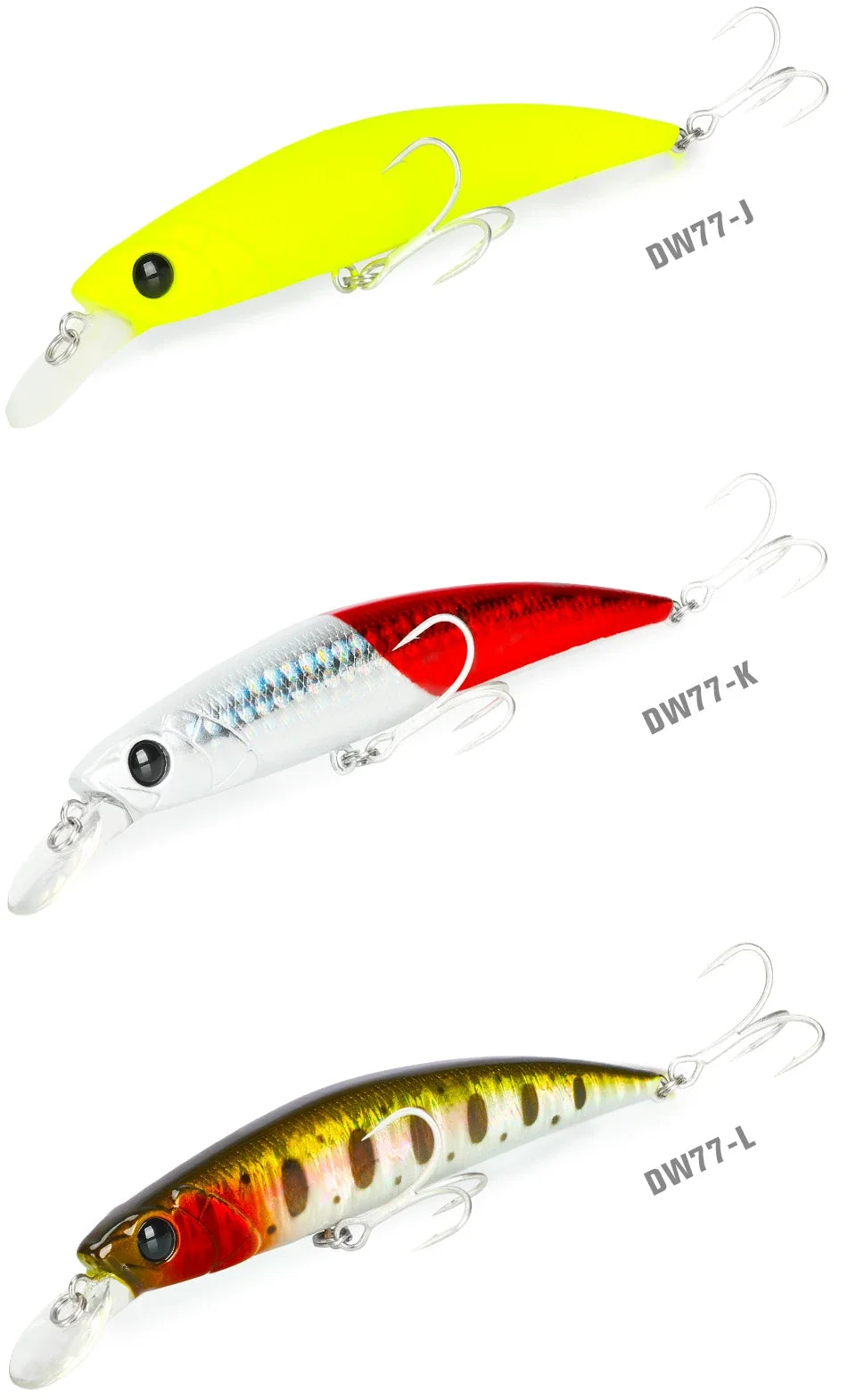 Sinking Minnow 110S DW77 110mm 22g Long Casting Fishing Lure Large Trout Seabass Sea Fishing Hard bait
