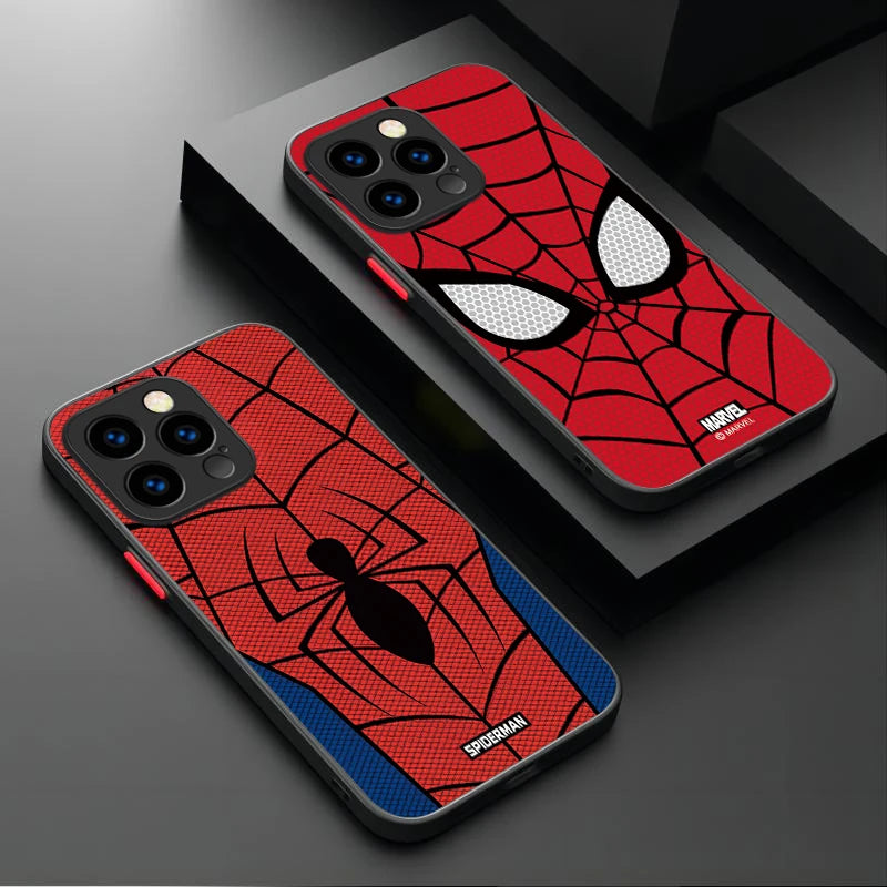 Spider Man Creative Shockproof Phone Case for IPhone 17 Air 15 16E 16 Plus 14 13 12 11 Pro Max XR X XS Max SE 2020 Bumper Cover