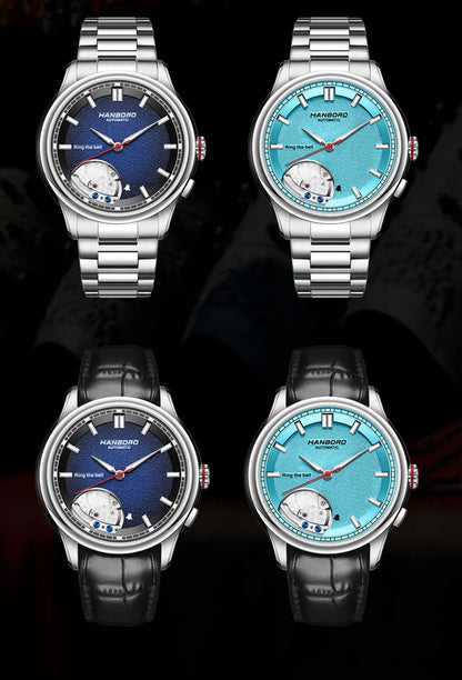 HANBORO Chime Series Modified Movement Men's Personalized Automatic Mechanical Watch