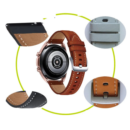 Strap For Amazfit Active/GTS 4 Mini/GTS 3/GTS 2/GTS 2E Leather Band Bracelet For Amazfit GTR 42mm/Mini Watchband Wristband