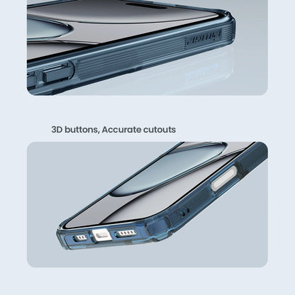 NILLKIN for IPhone 17 Pro Max 16 Pro Max 17 Air 15 Pro 14 Pro Max 14 Pro MagSafe Magnetic Transparent Soft Silicone Phone Case