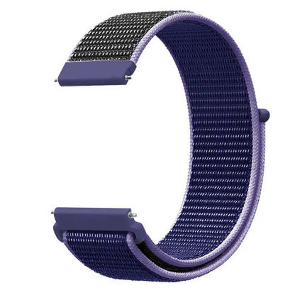 Nylon Loop Strap for Samsung Galaxy Watch 3/4/5/6/Gear S3 Wristband for Huawei Watch 4/GT-2-3-Pro/Amazfit GTR/GTS Belt