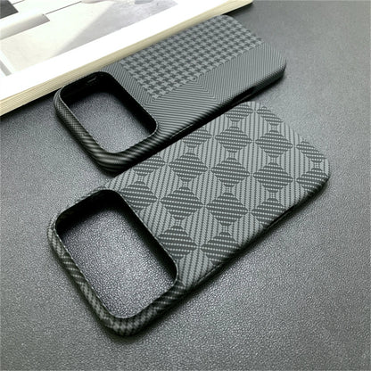 Case for iPhone 17 Pro Max 16 15 14 13 Luxury Checkered Pattern Contrast Color Bumper Cover