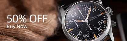 Baltany 2025 new military 39mm men's quartz chronograph VK61 sapphire stainless steel waterproof 10Bar luminous reloj hombre