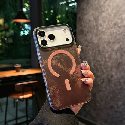 Factory-designed new model gradient color is fashionable and Glacier patterned For iphone 17Air 17Pro/pro max case Green Blue