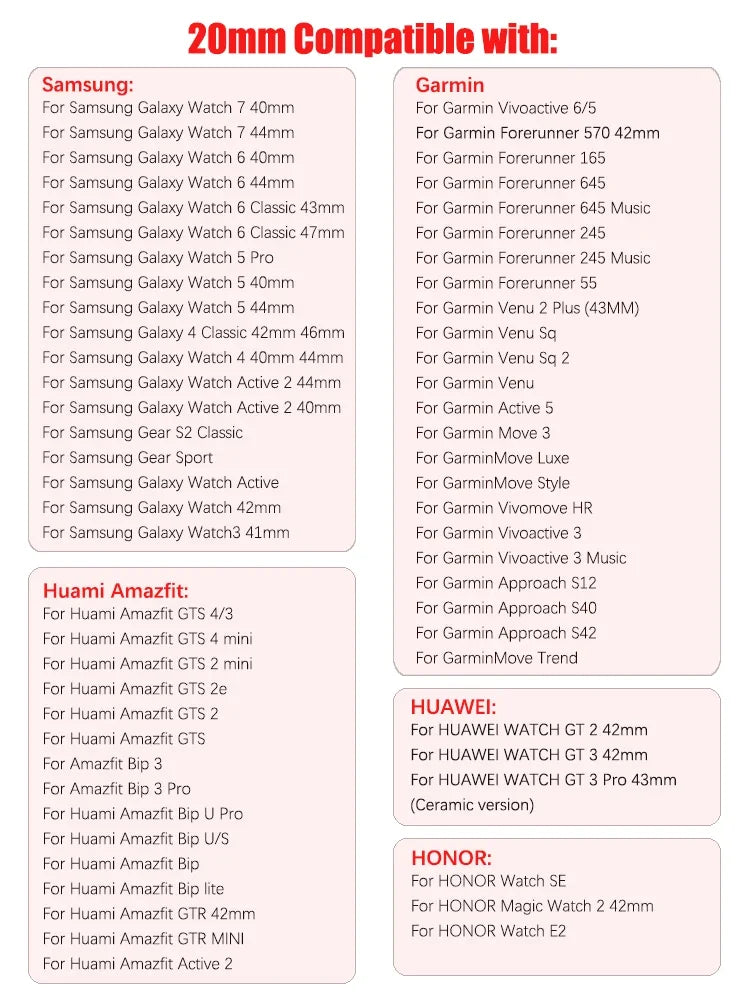 Watch Strap For Huami Amazfit Balance 2 Band GTR 4 2 2E GTR3 Pro/GTS 4/3/2 mini/Bip 3 6 U S Braided Magnetic Bracelet