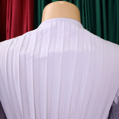 V-neck Flare Sleeve Big Swing Floor Length Maxi Long Dresses  Women Autumn Winter Party Prom Dress