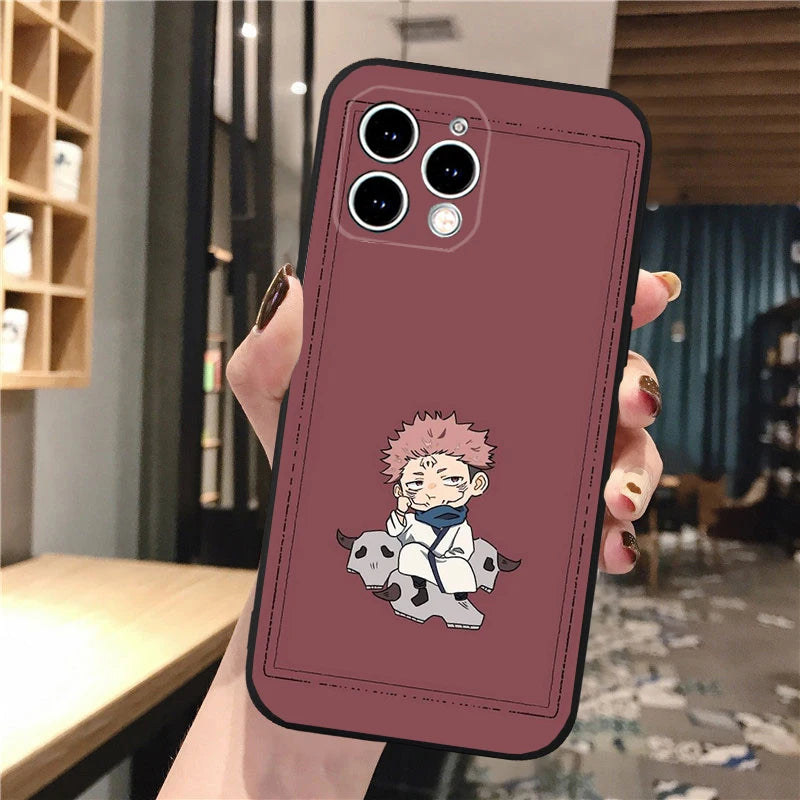 Satoru Gojo Jujutsu Kaisen Phone Case For iphone 17 Pro Max 17 Air 16 15 14 13 Pro Max 15 16 Pro 15Plus