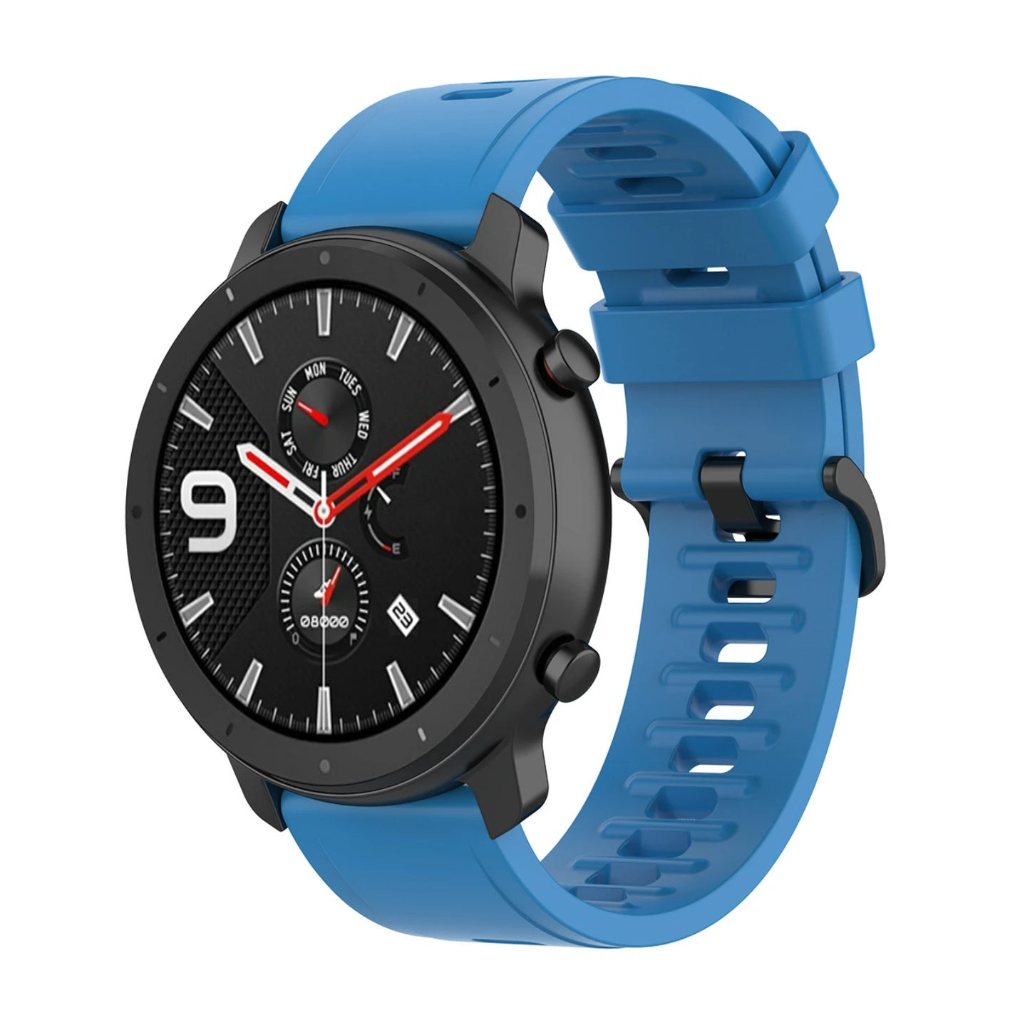 Silicone Strap for Amazfit GTR 47MM /2/2e/Stratos 3 GTR 4 3pro Bracelet Correa For Amazfit GTS 4 Mini/2 2E 3 Watchband