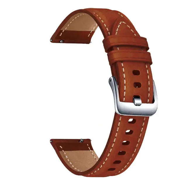 Strap For Amazfit Active/GTS 4 Mini/GTS 3/GTS 2/GTS 2E Leather Band Bracelet For Amazfit GTR 42mm/Mini Watchband Wristband