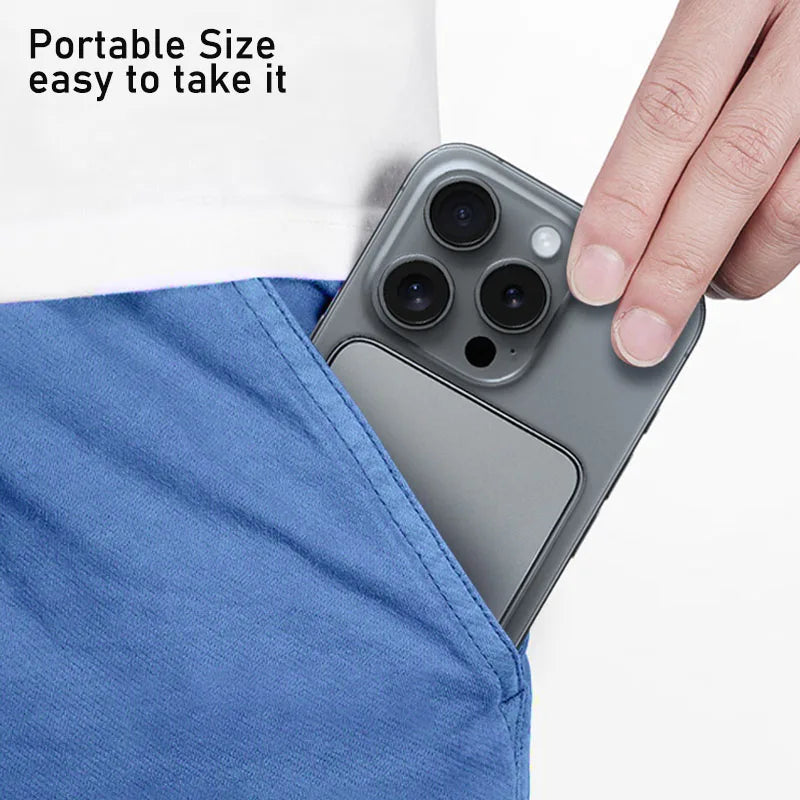 10000mAh Ultra Slim Magnetic Wireless Power Bank PD20W Auxiliary Spare battery For magsafe iphone 16 15 14 13 12 11 pro max F20