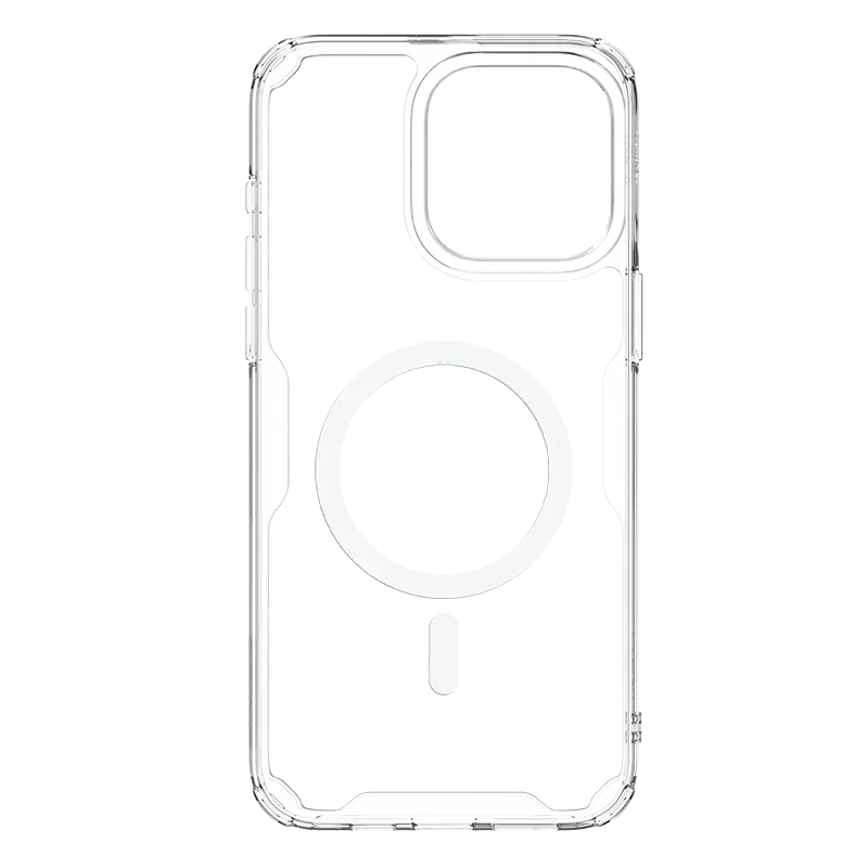 NILLKIN for IPhone 17 Pro Max 16 Pro Max 17 Air 15 Pro 14 Pro Max 14 Pro MagSafe Magnetic Transparent Soft Silicone Phone Case
