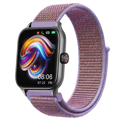 Nylon Loop band For Amazfit GTS 4/2/3pro/2e/GTS2 Mini/GTR 4 42mm/47mm/GTR2/2e/stratos belt bracelet Amazfit bip 20mm 22mm strap