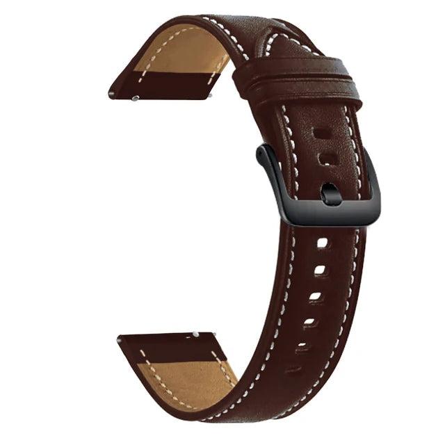 Strap For Amazfit Active/GTS 4 Mini/GTS 3/GTS 2/GTS 2E Leather Band Bracelet For Amazfit GTR 42mm/Mini Watchband Wristband