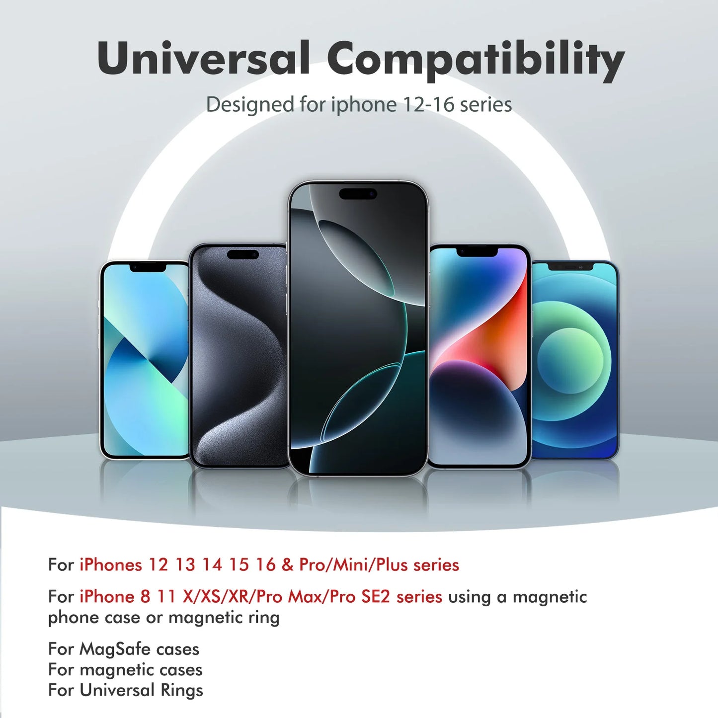 100000mAh Magnetic Power Bank Wireless Portable 22.5W Fast Charger For Iphone Huawei Samsung External Auxiliary Backup Battery