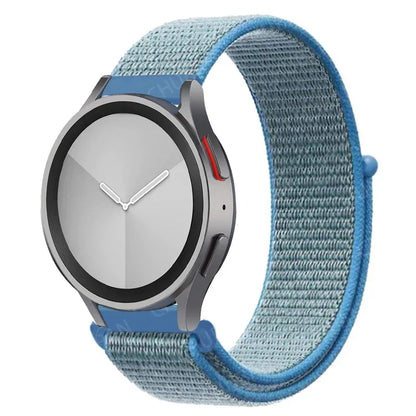 Nylon loop Band For Samsung Galaxy Watch 7 FE 6/5/pro/4/Classic/active 2 40-44mm 20mm/22mm sport bracelet huawei gt 2/e/3 strap