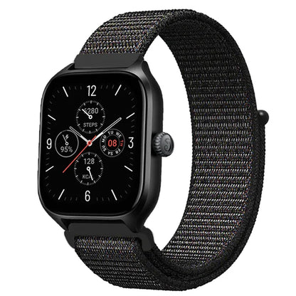 Nylon Loop Strap for Amazfit GTR 47mm/GTR2/2e/3/3 Pro/4/GTS/2/mini/3/4 Bracelet for Amazfit Balance/bip 5/Stratos 2 2S