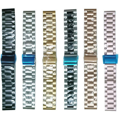 WatchBand For Amazfit Active/GTS 2/3/4 Mini Strap GTR 2/3/4 42 47mm stainless steel Bracelet For Amazfit Bip 3 5 Band
