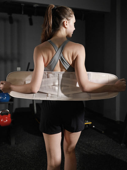 Unisex Lower Back Support Waist Trainer Tummy Band for Weightlifting Cycling