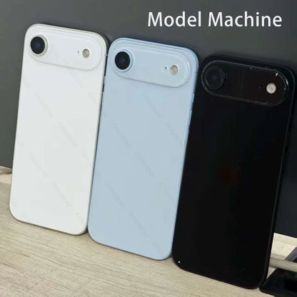 Dummy phone model of the iPhone 17 series, which is replicated in a 1:1 ratio based on the real iPhone.