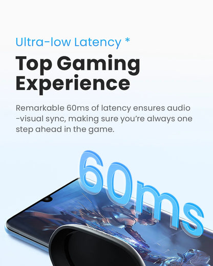 HAYLOU Mori Pro Bluetooth 5.4 Earphones Wireless  43dB Adaptive Noise Cancellation Earbuds 6 Mic Headphones 28H Battery Life