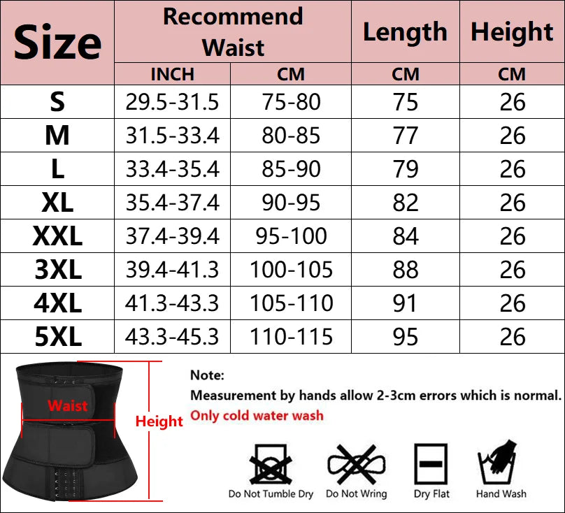 High Compression Waist Trainer Corset Waist Shapers Slimming Sheath Flat Belly Waist Belt Tummy Fitness Girdles