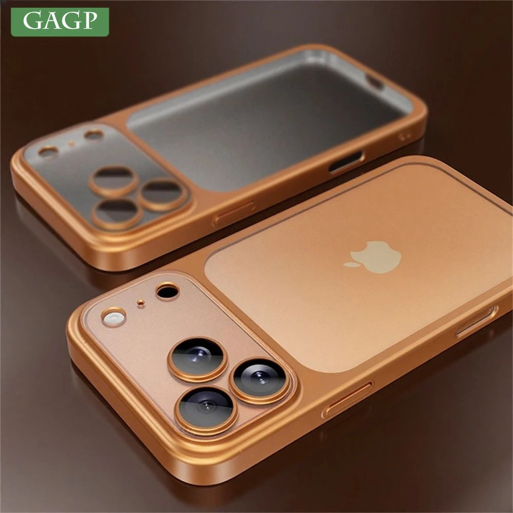 Case for iPhone 17 Pro Max 17Pro 17Air Hard PC Shockproof Cover for iPhone 17 ProMax iPhone17