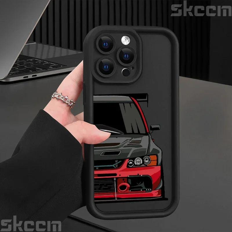 Case For iPhone 16 Pro Max 15 14 11 12 13 7 8 16 Plus XS X XR Matte Shockproof Soft Cover