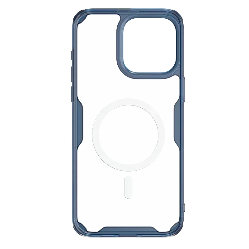 NILLKIN for IPhone 17 Pro Max 16 Pro Max 17 Air 15 Pro 14 Pro Max 14 Pro MagSafe Magnetic Transparent Soft Silicone Phone Case