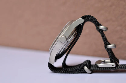 Baltany Dirty Dozen Watch Man S2019 Military Vintage Wristwatch Small Seconds Hand VD78 Quartz Luminous 100M Waterproof Field Wa