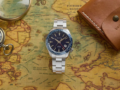 Baltany 2025 New Nh34 Gmt Men's Mechanical Watch 40Mm Sapphire Luminous C3 Stainless Steel Waterproof Sports 20Bar Watches for M