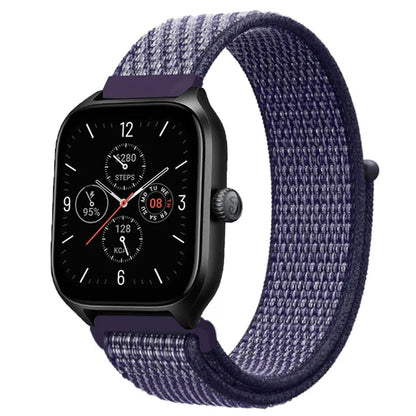 Nylon Loop Strap for Amazfit GTR 47mm/GTR2/2e/3/3 Pro/4/GTS/2/mini/3/4 Bracelet for Amazfit Balance/bip 5/Stratos 2 2S