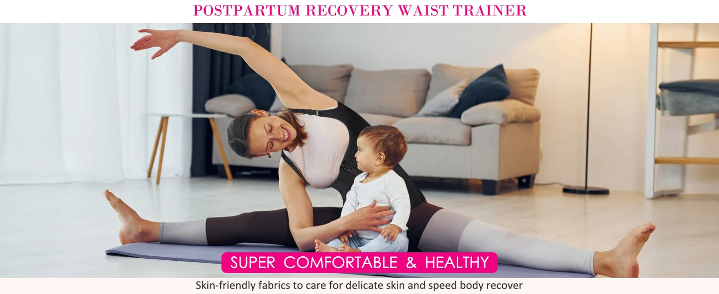 Corset Zipper Vest Body Shaper Cincher Shapewear Slimming Belt Sports Girdle Neoprene Sauna Tank Top