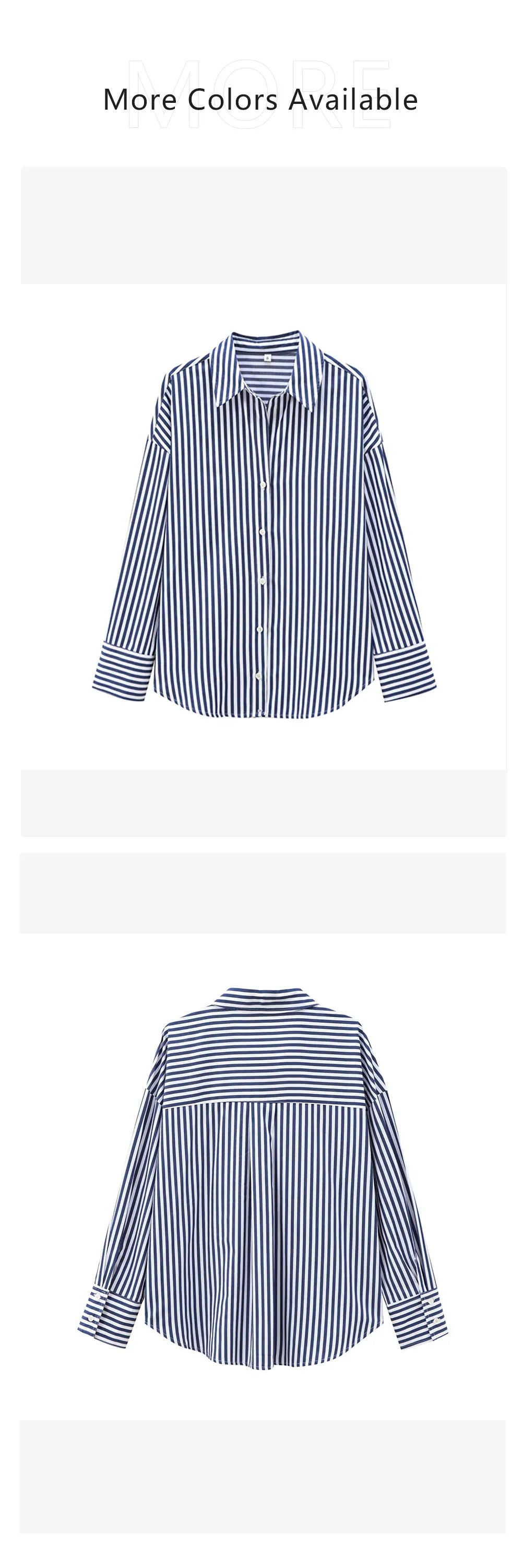 2025 autumn new women's clothing style fashionable casual versatile loose basic poplin shirt