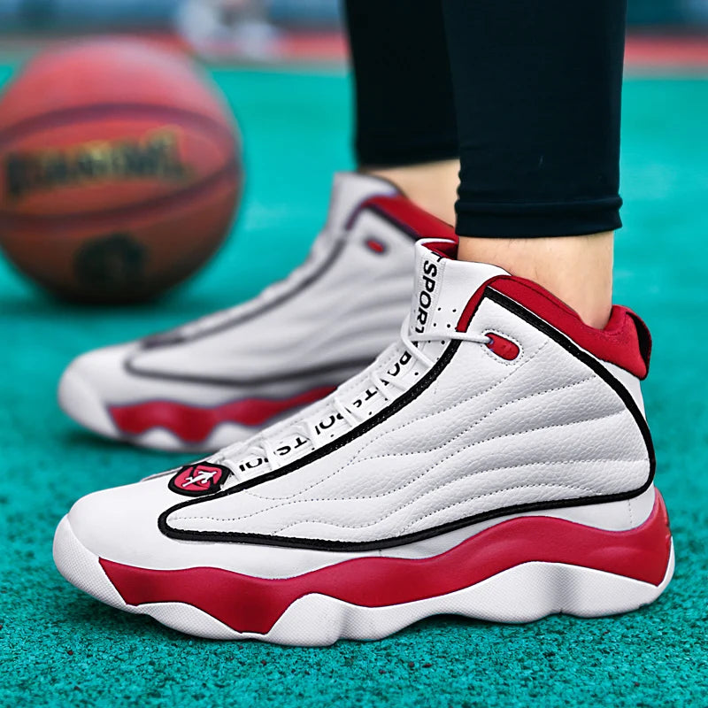 Men's casual outdoor sports classic practical basketball shoes trendy, soft, comfortable, anti-skid and wear-resistant outsole