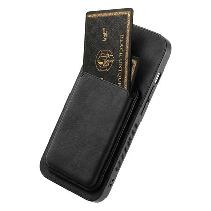 Vintage Leather Case with Detachable Magnetic Wallet Card Holder For iPhone 17 Air 16e 16 Pro Max 15 14 Plus 13 12 11