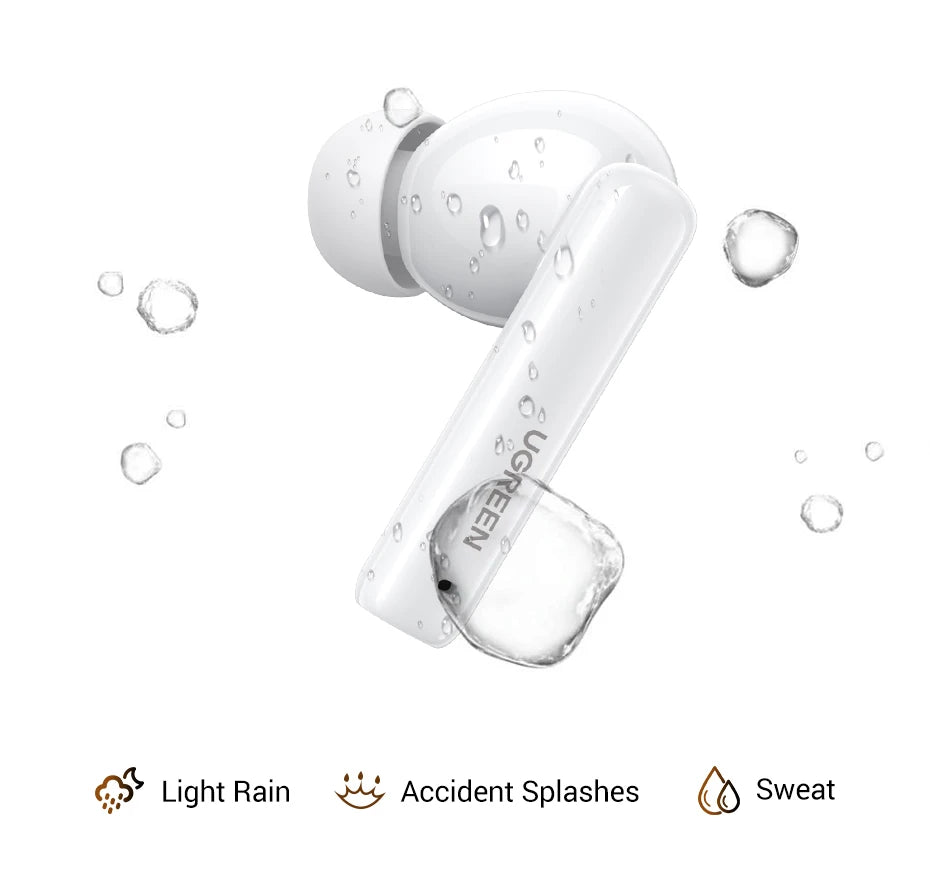 UGREEN HiTune ANC TWS Wireless Earbuds Active Noise Cancellation Hi-Res LDAC Bluetooth Earphones for iPhone 15 Pro Max