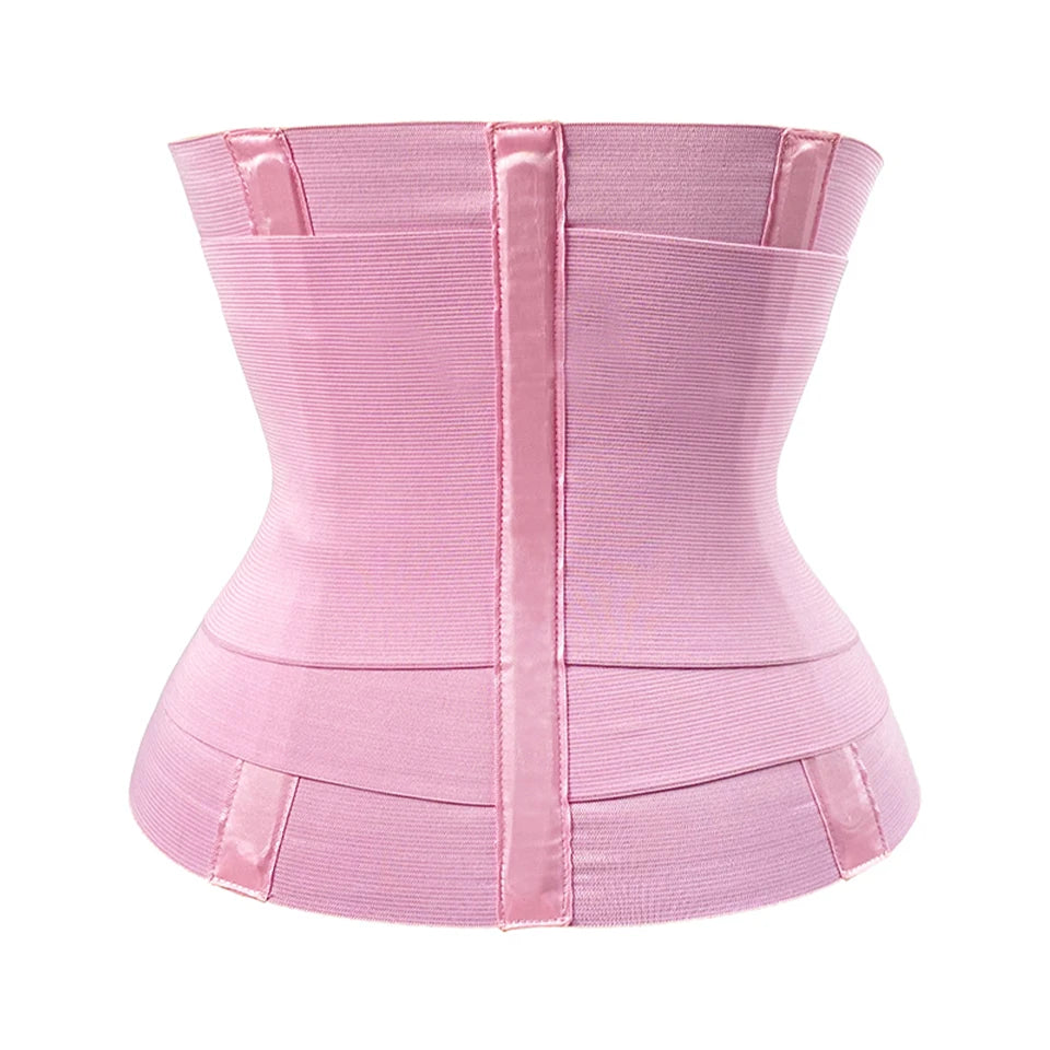 Reducing And Shaping Girdles For Belly Slimming Belt Waist Cinchers Support Velcro Breasted Double Layer Abdominal Compression