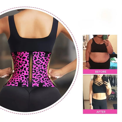 Abdominal tightening belt - high compression triple-wrap fitness shaping waistband