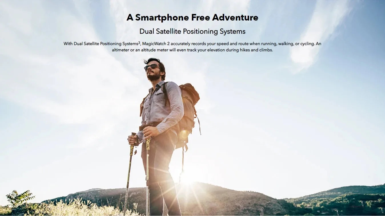 HONOR MagicWatch 2 Smart Watch1.39 Inch Bluetooth Blood Oxygen Monitoring Waterproof 14 Days Battery Life Sports Fitness Tracker