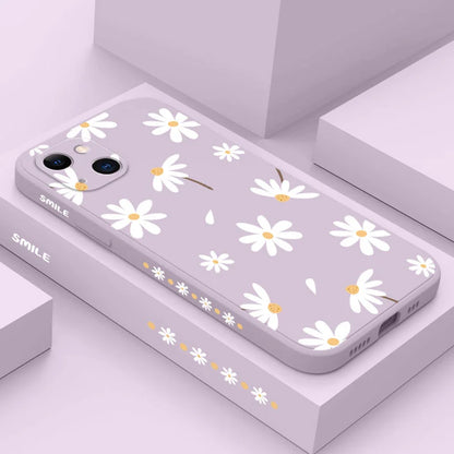 Plain Daisies Phone Case For iPhone 17 17 Air 16 16e 15 14 13 12 11 Pro Max Mini X XR XS MAXCover