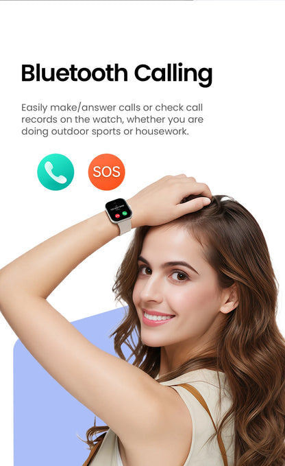 HAYLOU Watch S6 Voice Calling Smart Watch Men Health Monitoring IP68 Waterproof Smart Notifications Voice Assistant Smartwatch