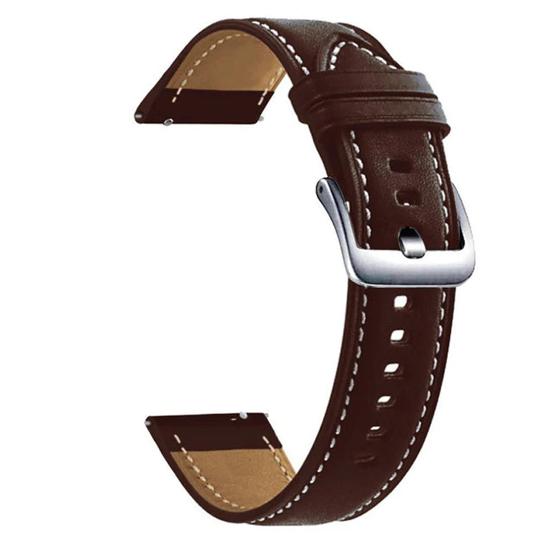 Strap For Amazfit Active/GTS 4 Mini/GTS 3/GTS 2/GTS 2E Leather Band Bracelet For Amazfit GTR 42mm/Mini Watchband Wristband